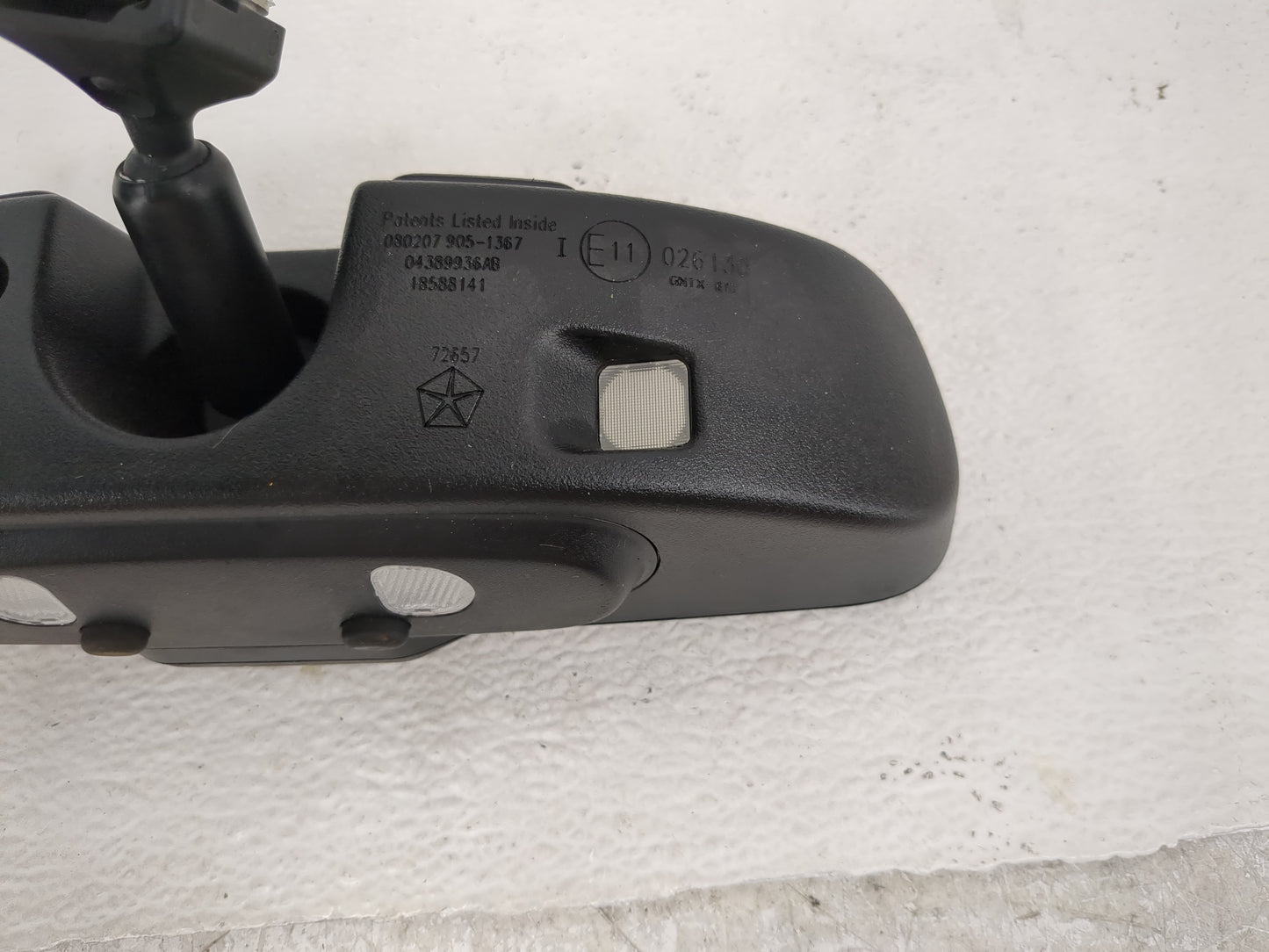 2007-2010 Chrysler Sebring Interior Rear View Mirror Replacement OEM P/N:E11026130 Fits OEM Used Auto Parts - Oemusedautopar
