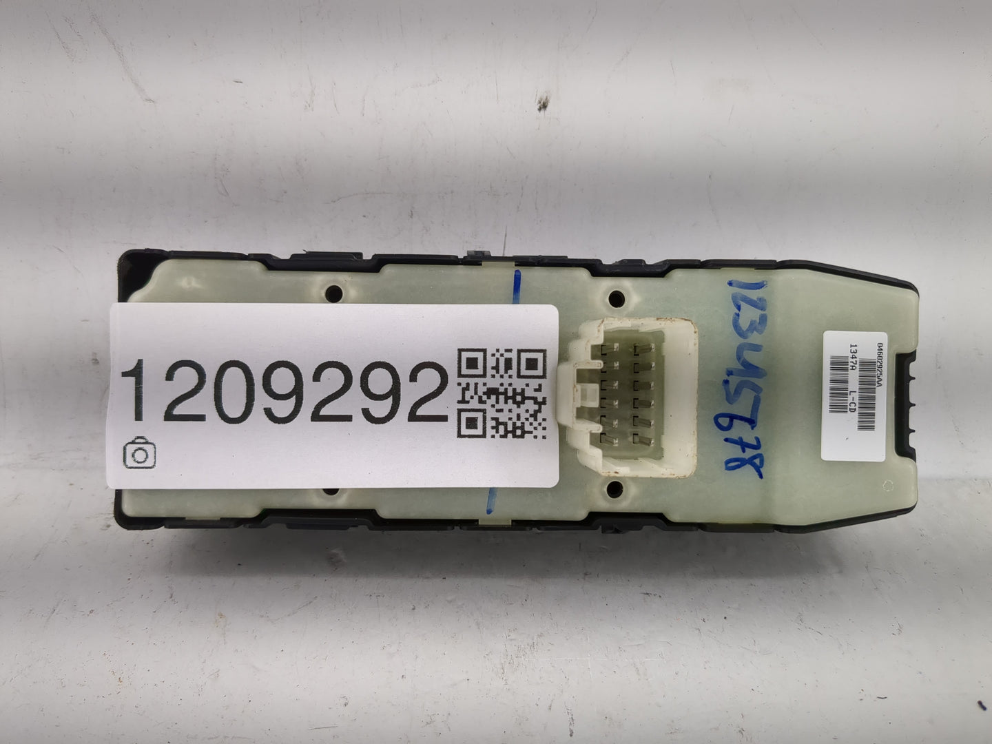 2007-2010 Chrysler Sebring Master Power Window Switch Replacement Driver Side Left P/N:04602925AA Fits OEM Used Auto Parts -