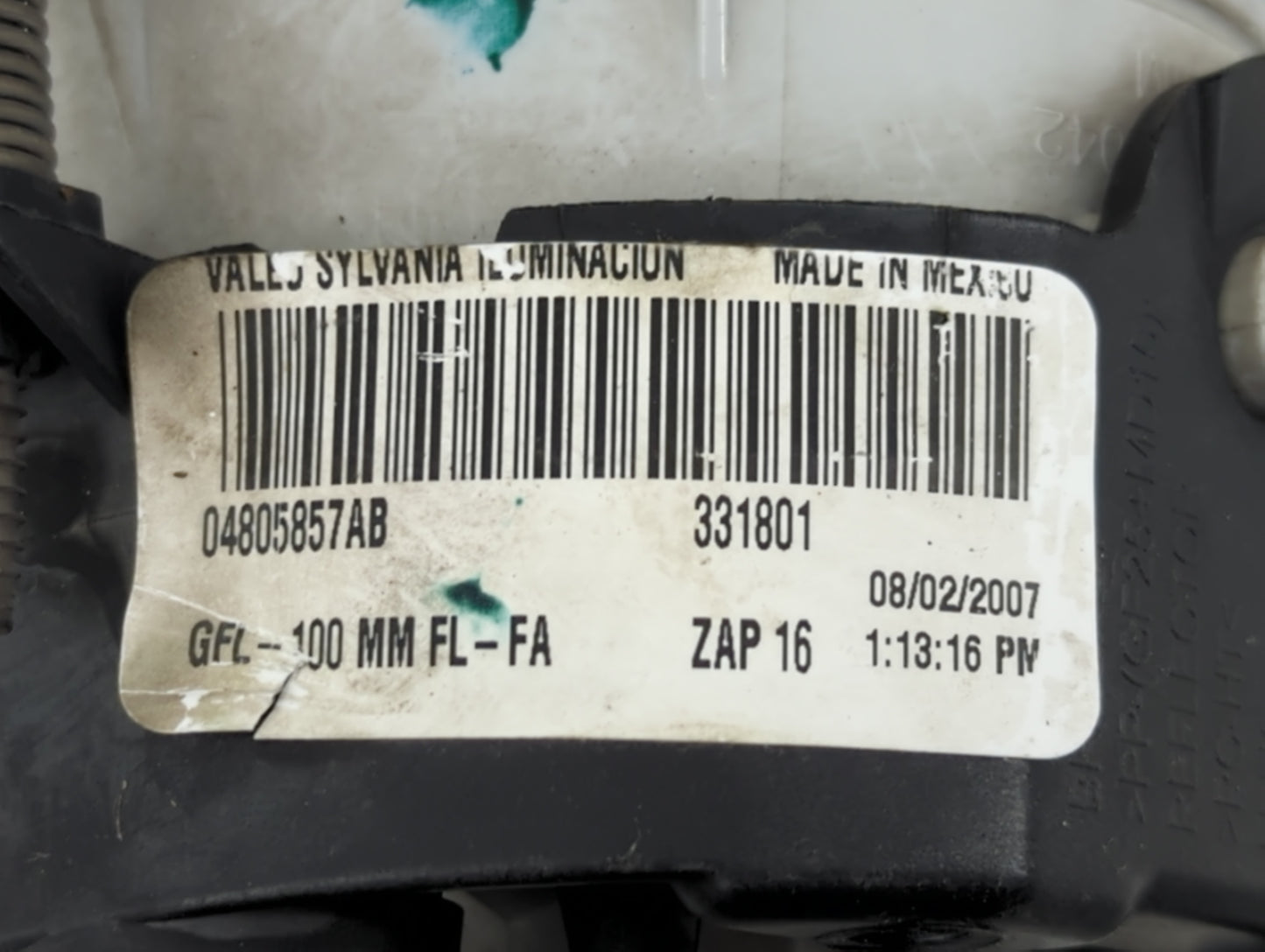 2007-2009 Chrysler Sebring Driver Left Oem Front Light Lamp - Oemusedautoparts1.com