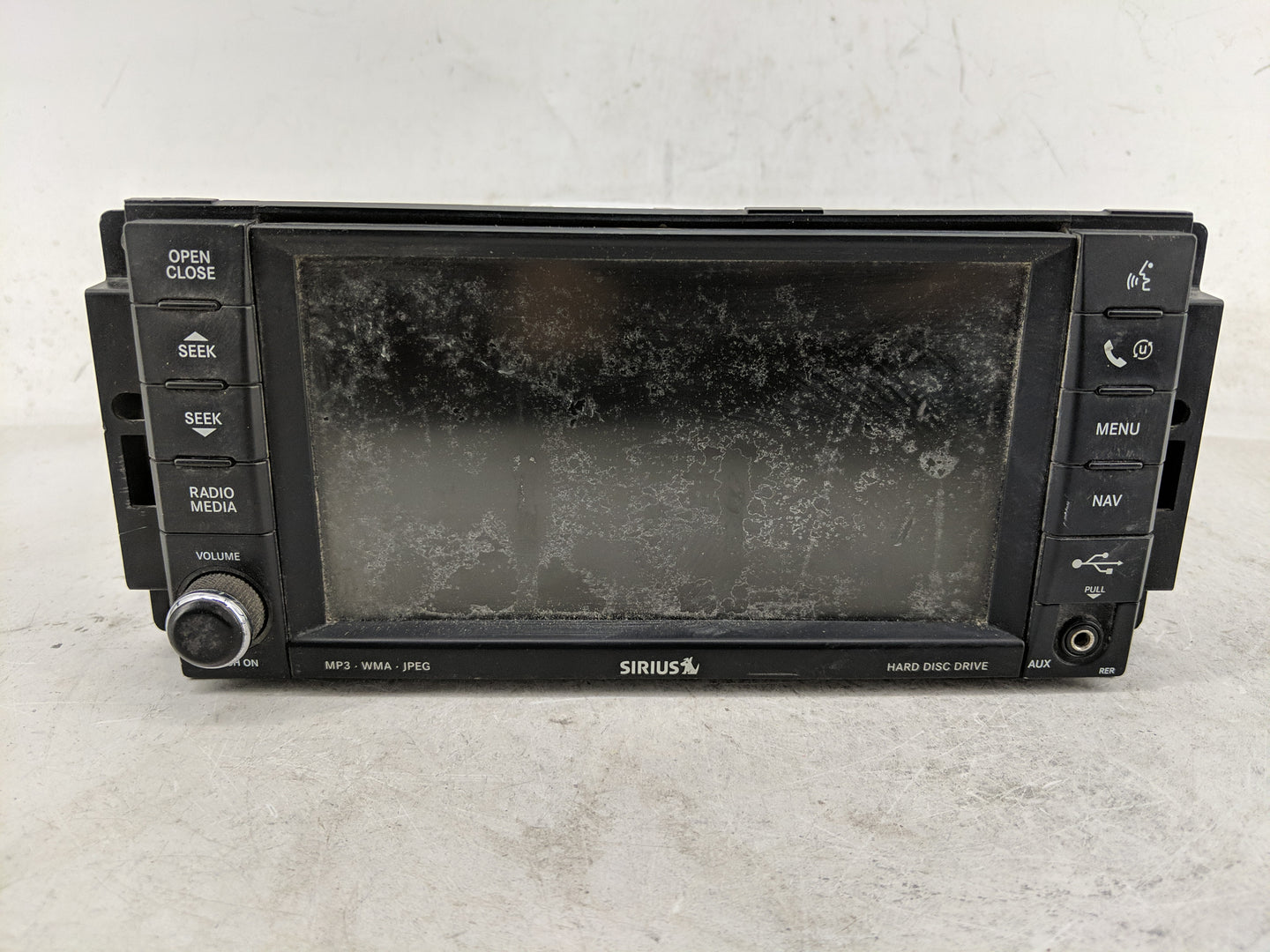2007-2008 Chrysler Sebring Radio AM FM Cd Player Receiver Replacement P/N:P05064401AH Fits Fits 2007 2008 OEM Used Auto Part