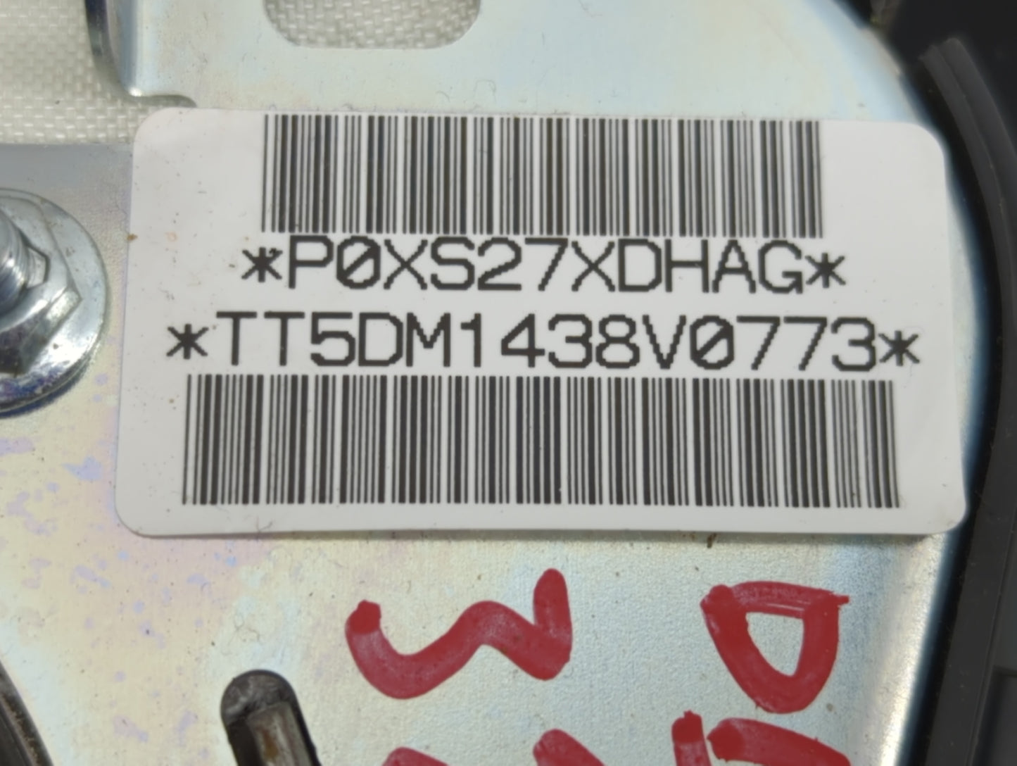 2007-2009 Chrysler Sebring Air Bag Driver Left Steering Wheel Mounted P/N:253-03311 Fits Fits 2007 2008 2009 OEM Used Auto P