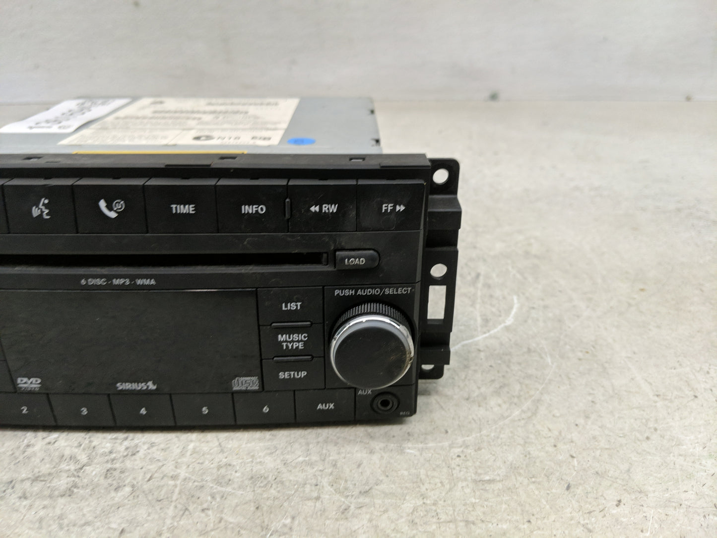 2007-2010 Chrysler Sebring Radio AM FM Cd Player Receiver Replacement P/N:05064112AK P05064114AG Fits OEM Used Auto Parts - 