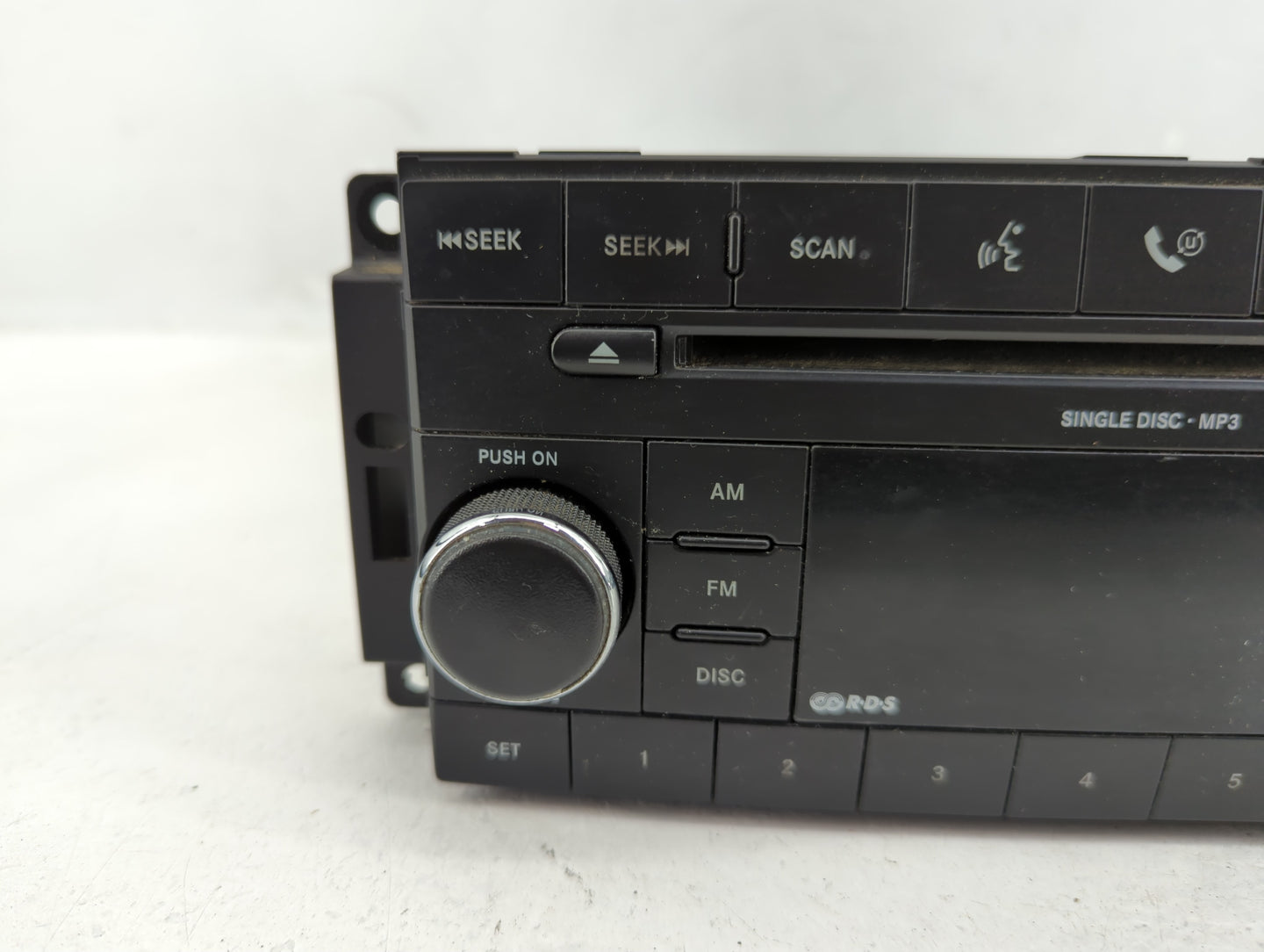 2007-2008 Chrysler Sebring Radio AM FM Cd Player Receiver Replacement P/N:05064058AJ Fits Fits 2007 2008 OEM Used Auto Parts