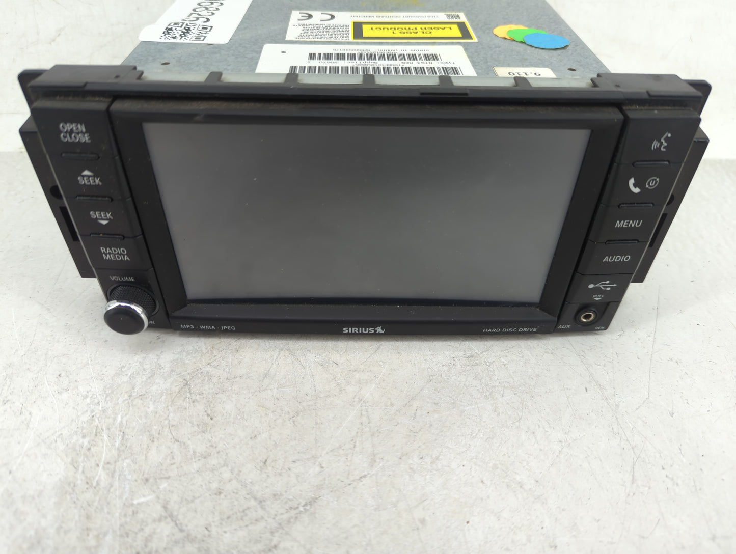 2007-2010 Chrysler Sebring Radio AM FM Cd Player Receiver Replacement P/N:05064244AK Fits Fits 2007 2008 2009 2010 OEM Used 