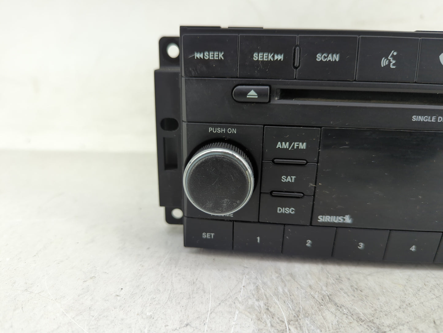 2007-2008 Chrysler Sebring Radio AM FM Cd Player Receiver Replacement P/N:P05064420AF Fits Fits 2007 2008 OEM Used Auto Part