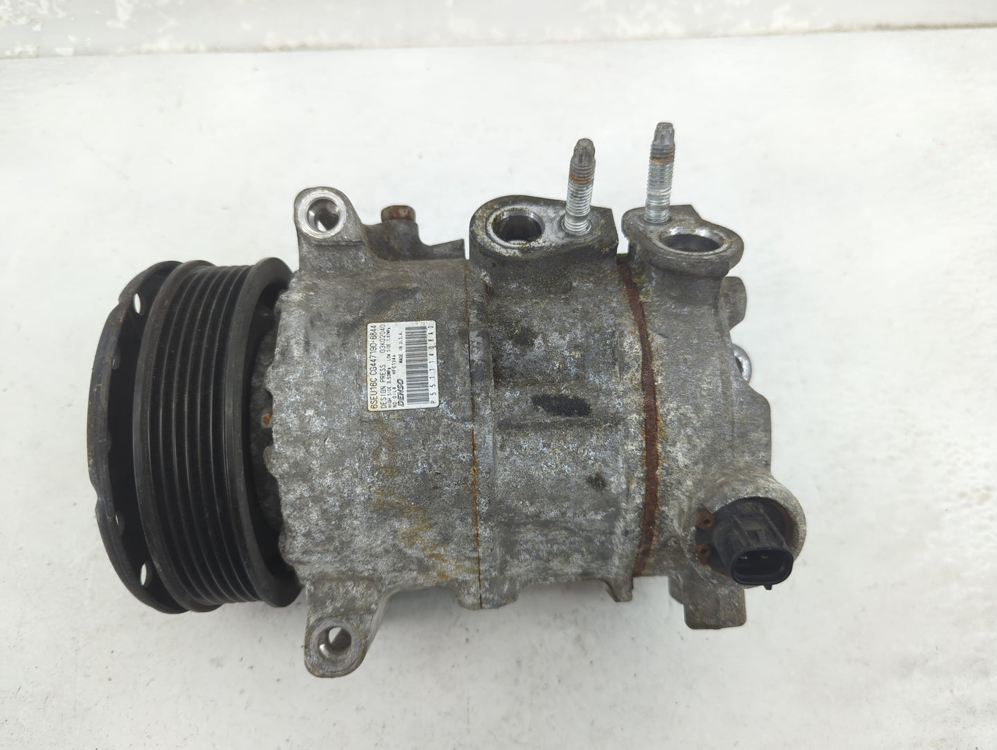 2007-2008 Chrysler Sebring Air Conditioning A/c Ac Compressor Oem - Oemusedautoparts1.com