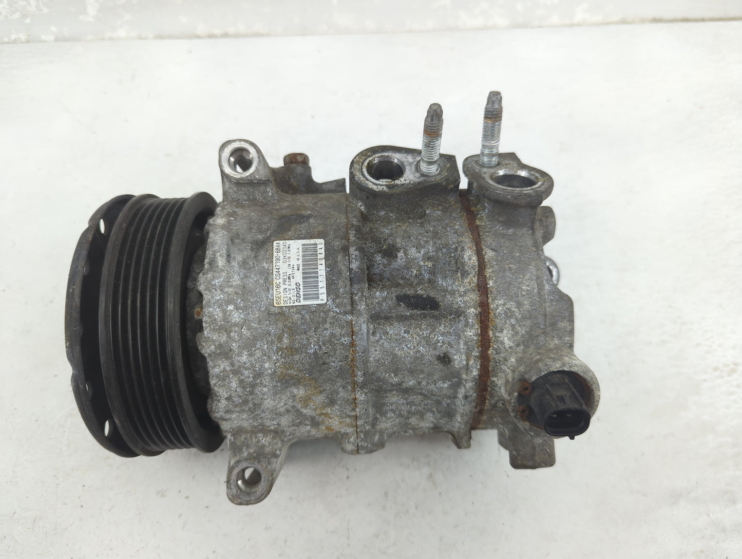 2007-2008 Chrysler Sebring Air Conditioning A/c Ac Compressor Oem - Oemusedautoparts1.com
