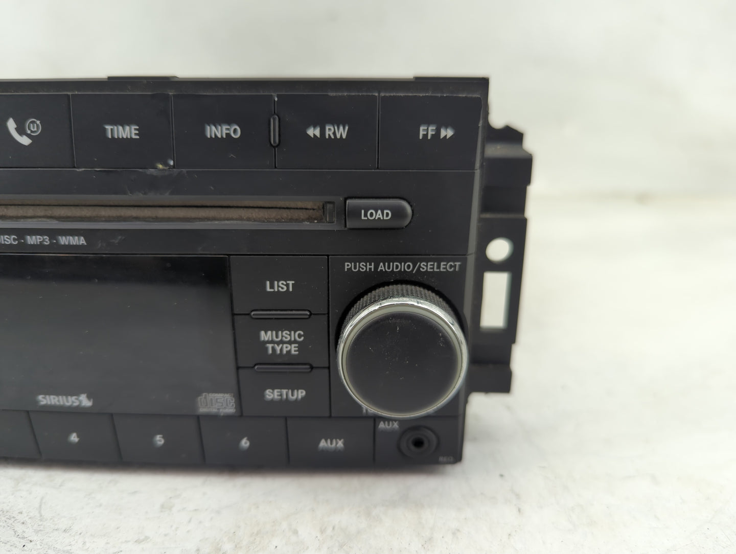 2007-2008 Chrysler Sebring Radio AM FM Cd Player Receiver Replacement P/N:5064922AG Fits Fits 2007 2008 OEM Used Auto Parts 