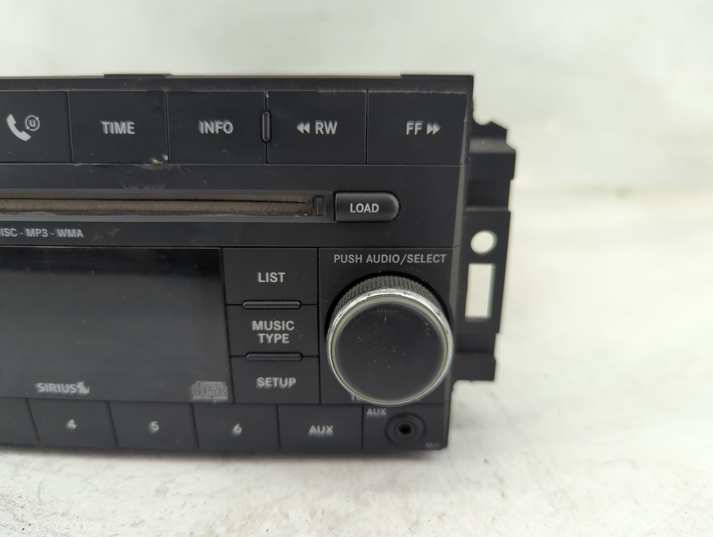 2007-2008 Chrysler Sebring Radio AM FM Cd Player Receiver Replacement P/N:5064922AG Fits Fits 2007 2008 OEM Used Auto Parts 