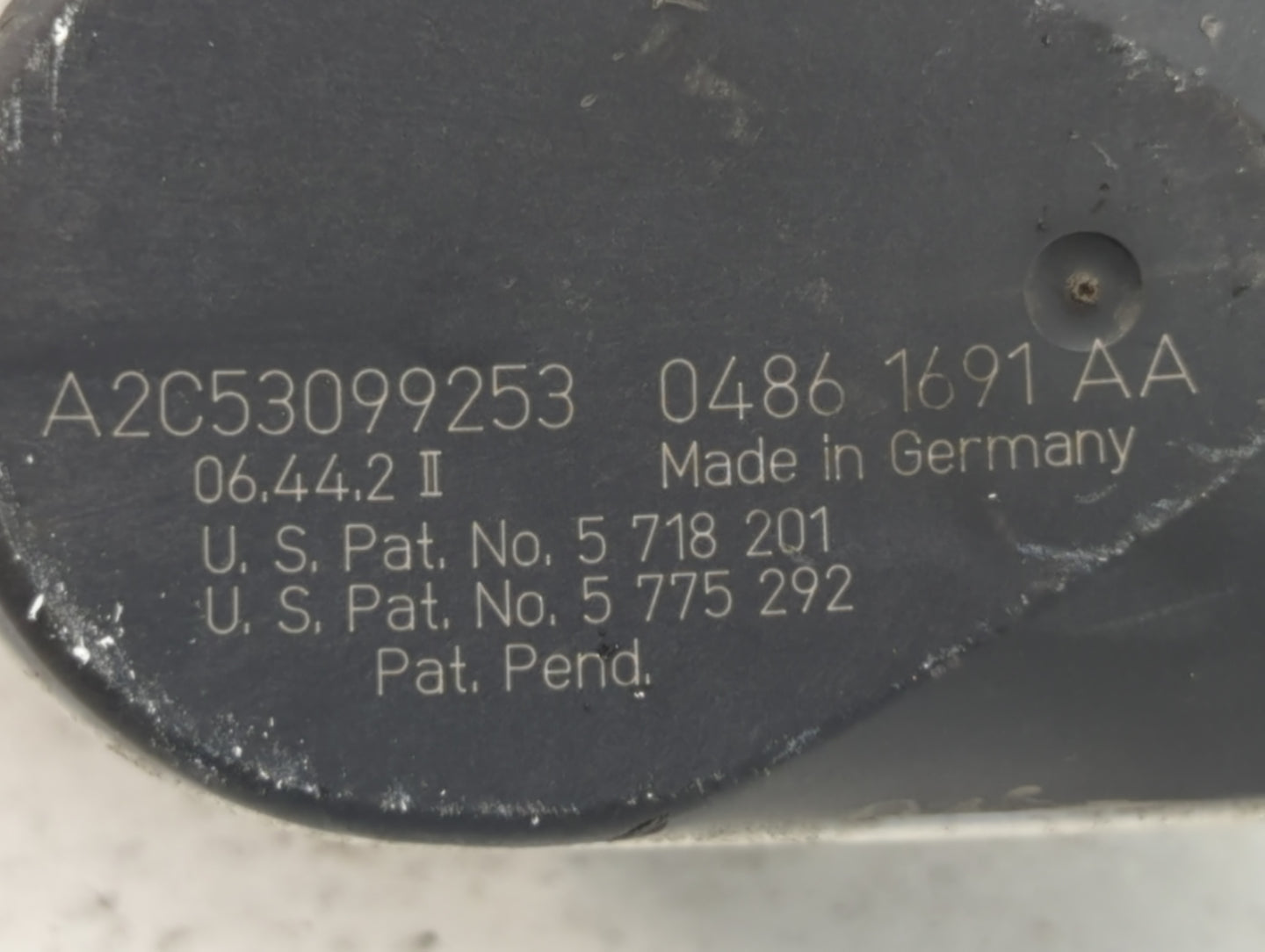 2007-2010 Chrysler Sebring Throttle Body P/N:A2C53099253 Fits Fits 2006 2007 2008 2009 2010 2011 OEM Used Auto Parts - Oemus