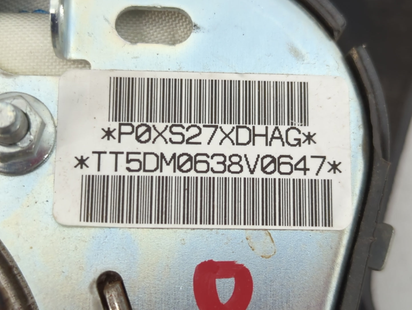 2007-2009 Chrysler Sebring Air Bag Driver Left Steering Wheel Mounted P/N:P0XS27XDHAG Fits Fits 2007 2008 2009 OEM Used Auto