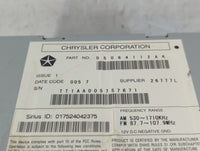 2008 Chrysler Sebring Radio AM FM Cd Player Receiver Replacement P/N:05064112AK Fits OEM Used Auto Parts - Oemusedautoparts1