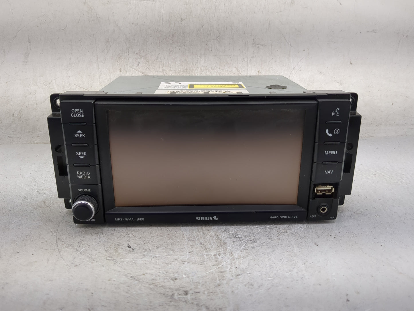 2008 Chrysler Town and Country Radio AM FM Cd Player Receiver Replacement P/N:5064400V2 T00BE141851563 Fits Fits 2009 OEM Us
