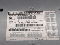 Chrysler Town And Country Information Radio Display Screen 1511991 - Oemusedautoparts1.com