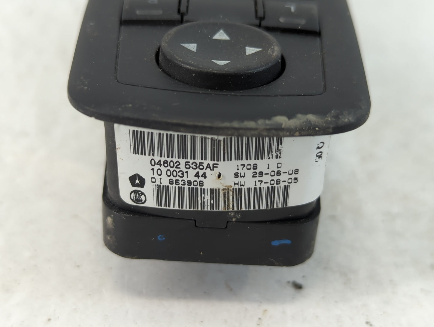 2008-2011 Chrysler Town & Country Master Power Window Switch Replacement Driver Side Left P/N:04602535AF Fits OEM Used Auto 