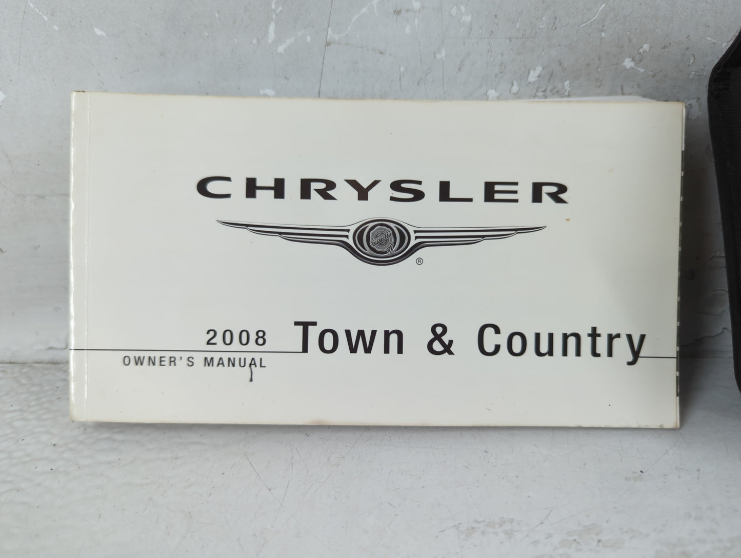 2008 Chrysler Town & Country Owners Manual Book Guide P/N:81-026-0817 OEM Used Auto Parts - Oemusedautoparts1.com