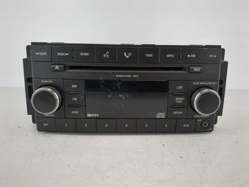 2008 Chrysler Town & Country Radio AM FM Cd Player Receiver Replacement P/N:P05064411AF Fits OEM Used Auto Parts - Oemusedau