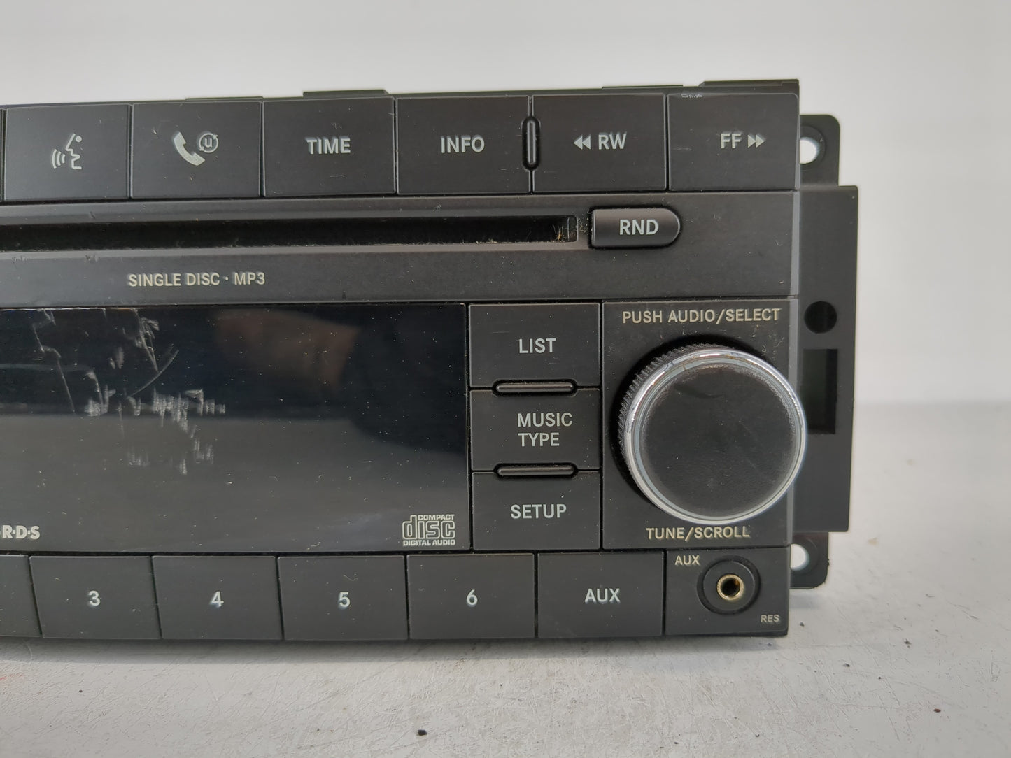 2008 Chrysler Town & Country Radio AM FM Cd Player Receiver Replacement P/N:P05064411AF Fits OEM Used Auto Parts - Oemusedau