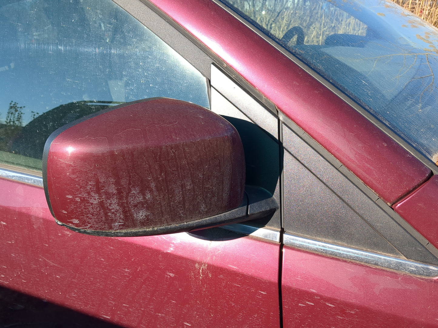 2008-2010 Chrysler Town & Country Side Mirror Replacement Passenger Right View Door Mirror Fits Fits 2008 2009 2010 OEM Used