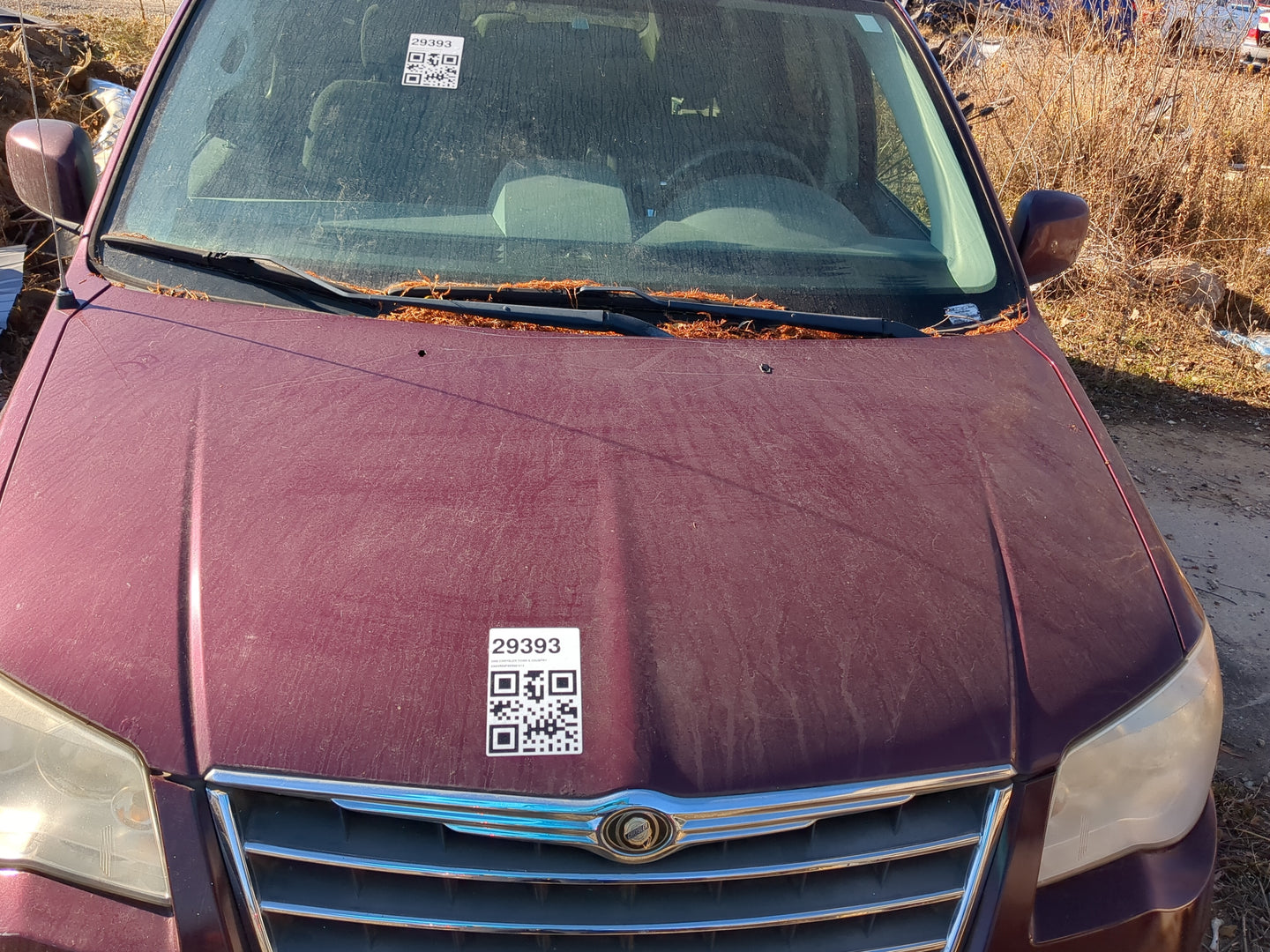 2008-2010 Chrysler Town & Country Hood Oem - Oemusedautoparts1.com