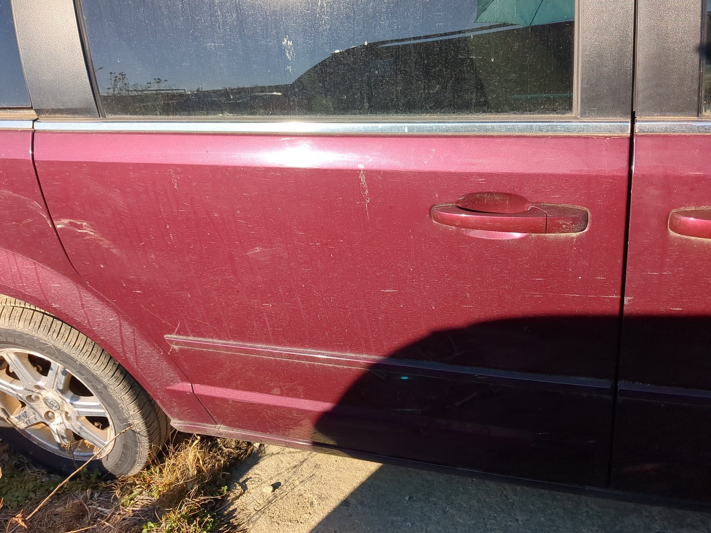 2008-2010 Chrysler Town & Country Passenger Rear Door Oem 1242812 - Oemusedautoparts1.com
