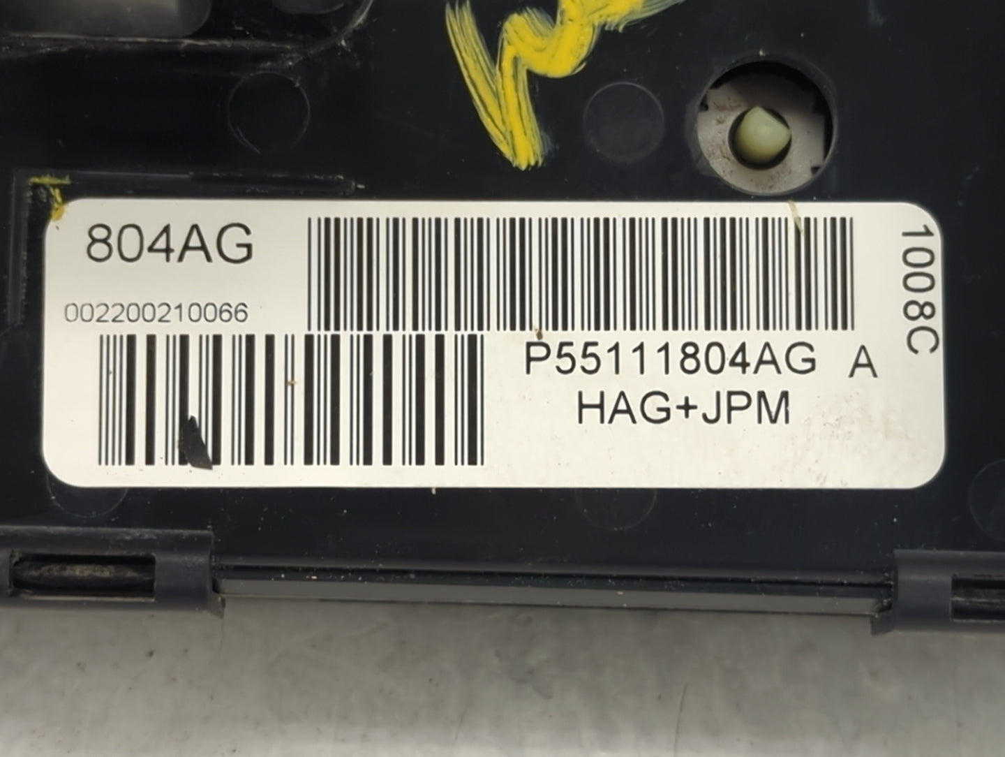 2008-2010 Chrysler Town & Country Climate Control Module Temperature AC/Heater Replacement P/N:P55111804AG Fits OEM Used Aut