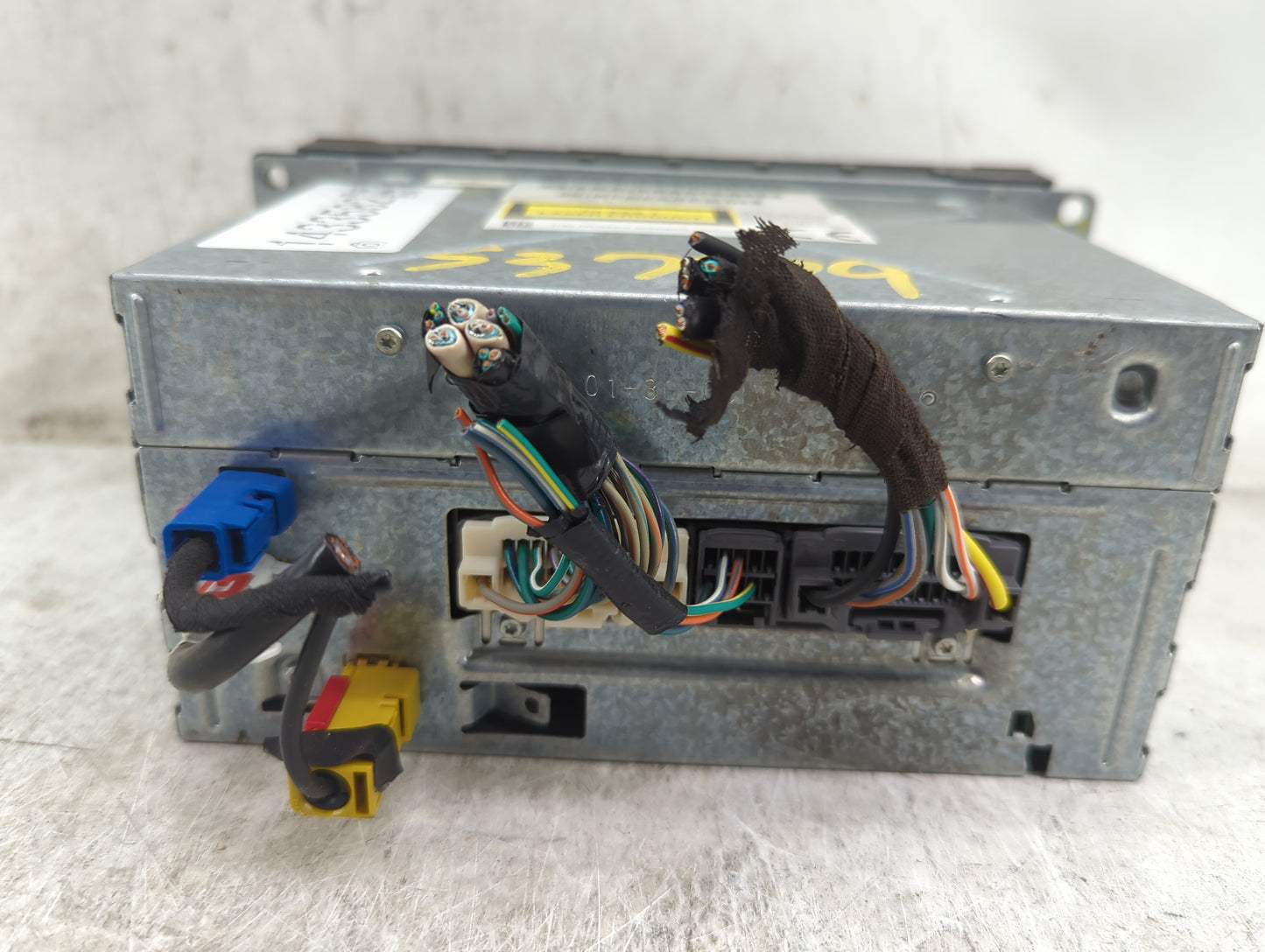 2008-2009 Chrysler Town & Country Radio AM FM Cd Player Receiver Replacement P/N:P05064400AJ T00BE072850057 Fits Fits 2008 2