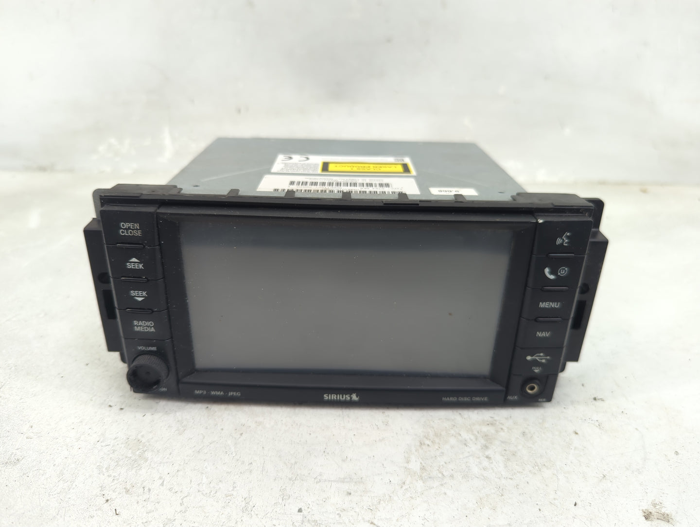 2008-2009 Chrysler Town & Country Radio AM FM Cd Player Receiver Replacement P/N:P05064400AJ Fits Fits 2008 2009 OEM Used Au
