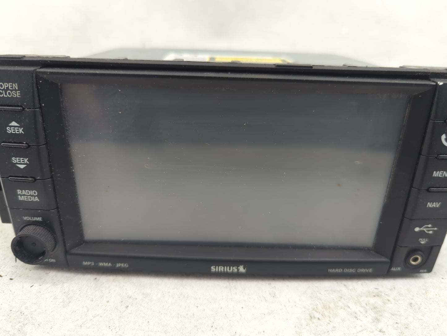 2008-2009 Chrysler Town & Country Radio AM FM Cd Player Receiver Replacement P/N:P05064400AJ Fits Fits 2008 2009 OEM Used Au