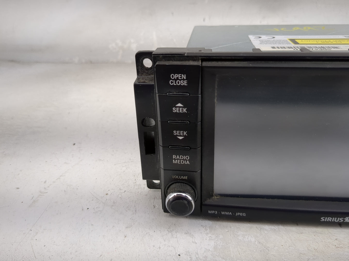 2008 Chrysler Town & Country Radio AM FM Cd Player Receiver Replacement P/N:05064759AD Fits Fits 2009 2010 OEM Used Auto Par