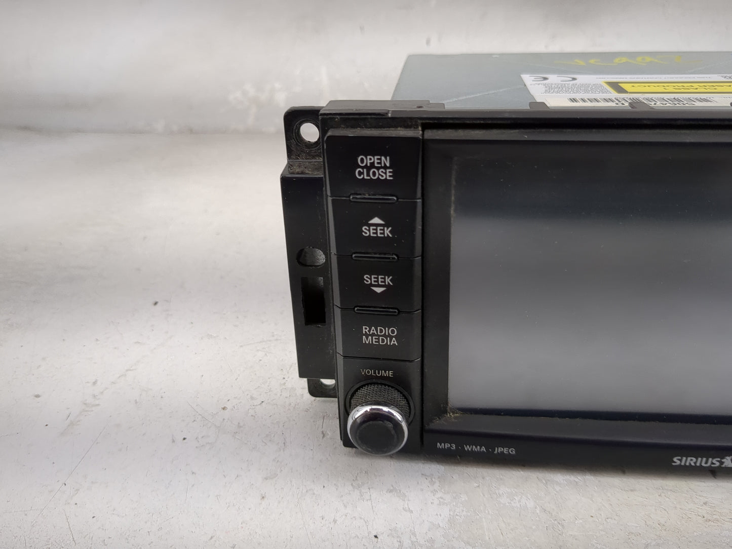 2008 Chrysler Town & Country Radio AM FM Cd Player Receiver Replacement P/N:05064759AD Fits Fits 2009 2010 OEM Used Auto Par