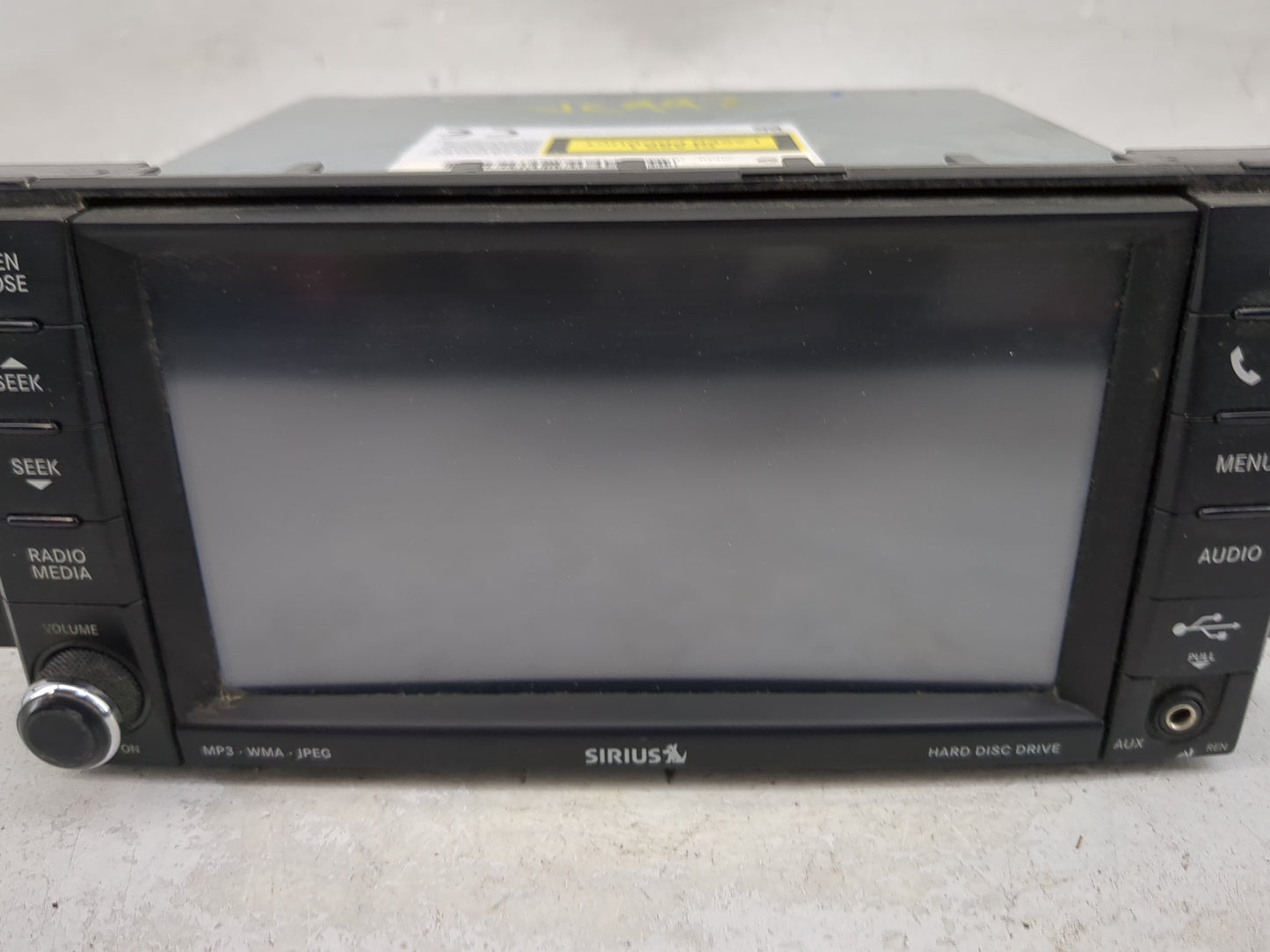 2008 Chrysler Town & Country Radio AM FM Cd Player Receiver Replacement P/N:05064759AD Fits Fits 2009 2010 OEM Used Auto Par