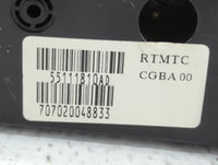 2008-2010 Chrysler Town & Country Climate Control Module Temperature AC/Heater Replacement P/N:55111312A0 1RK591X9AD Fits OE