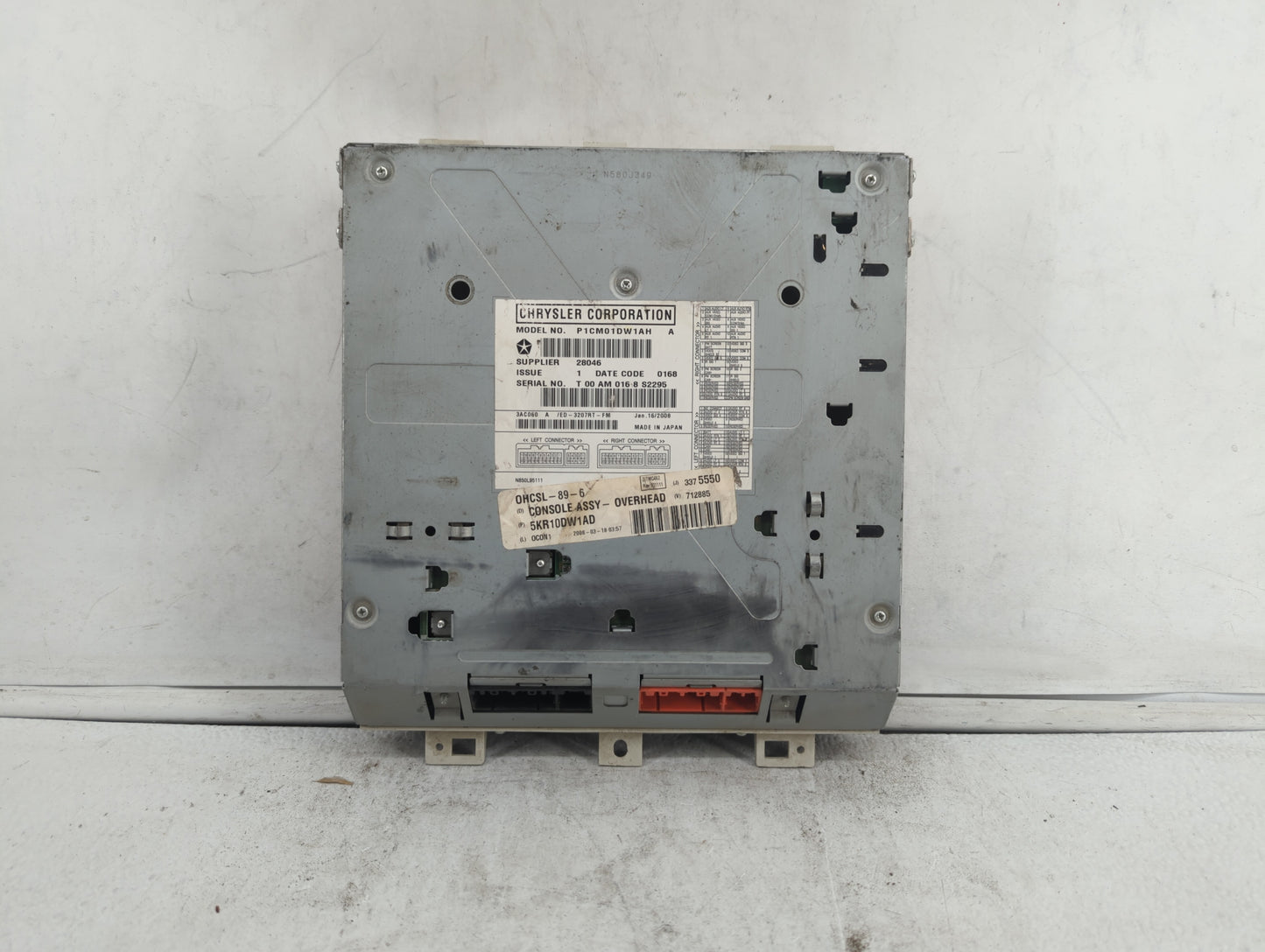 2008-2008 Chrysler Town & Country Information Display Screen - Oemusedautoparts1.com