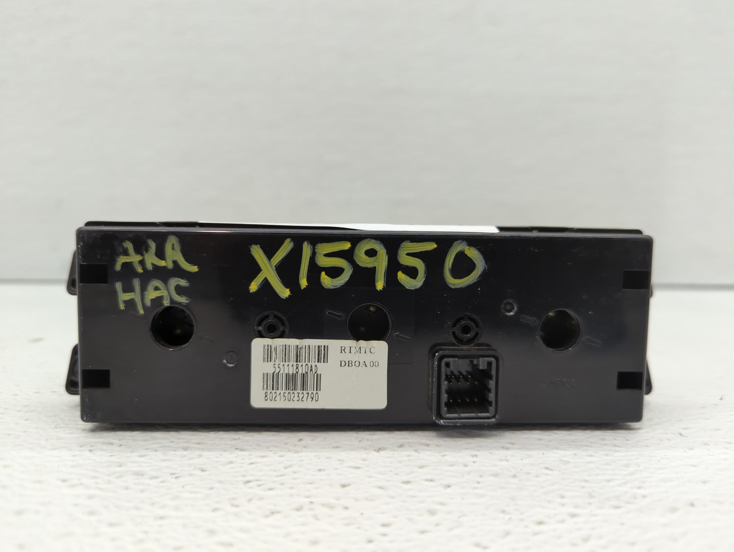 2008-2010 Chrysler Town & Country Climate Control Module Temperature AC/Heater Replacement P/N:55111950AB 5511810AD Fits OEM