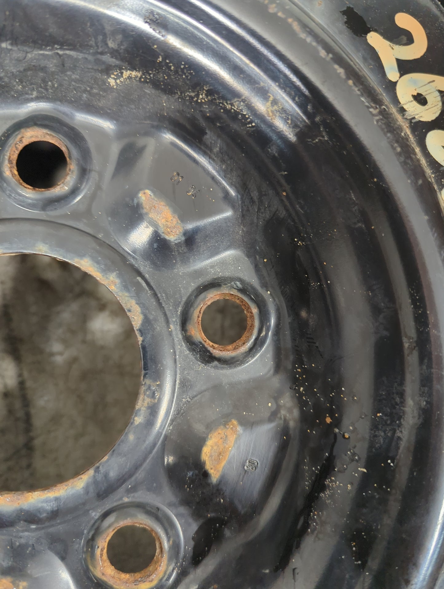 2008-2015 Chrysler Town & Country Spare Donut Tire Wheel Rim Oem 5036807 - Oemusedautoparts1.com