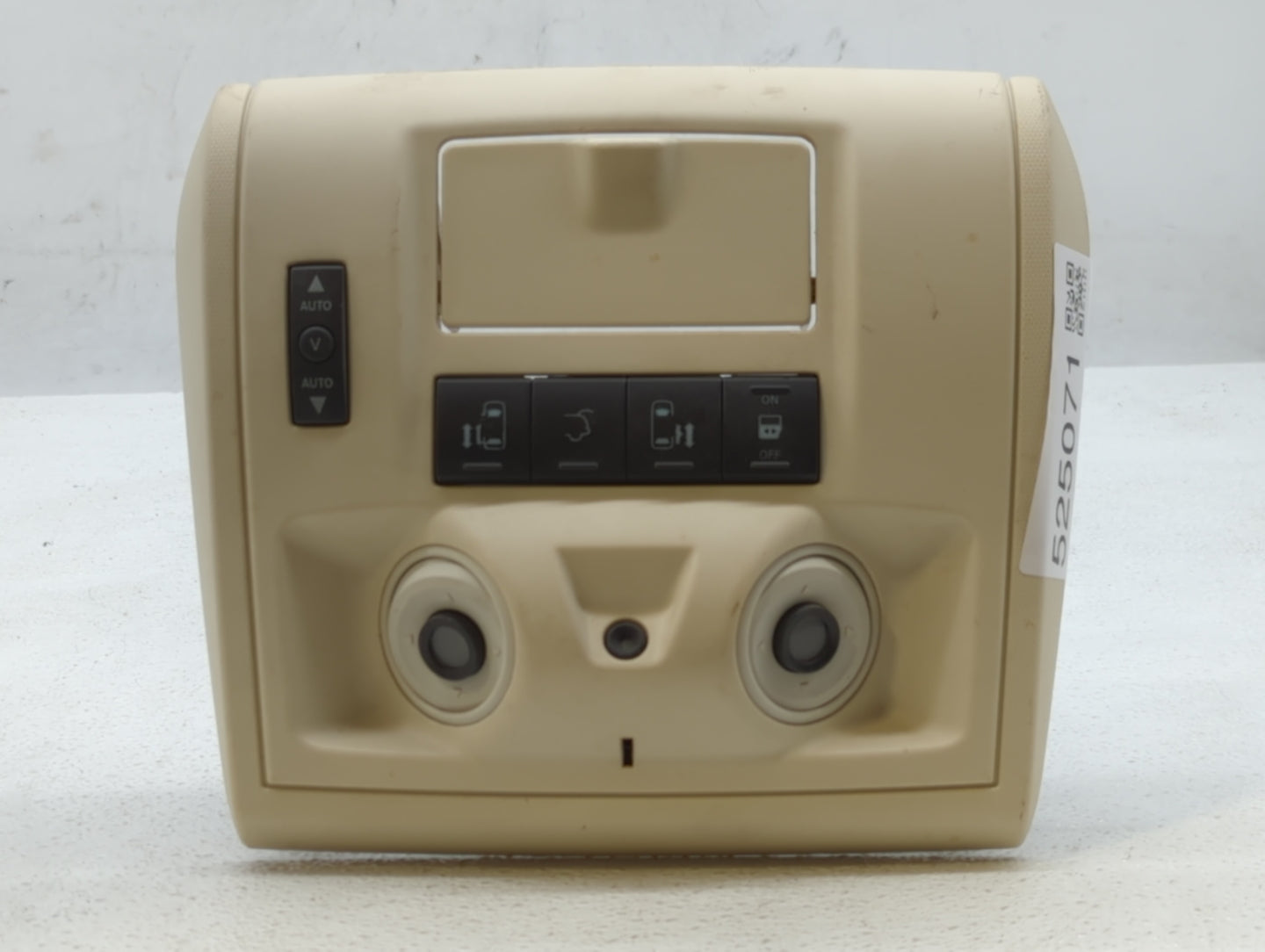 2008 Chrysler Town & Country Overhead Roof Console - Oemusedautoparts1.com