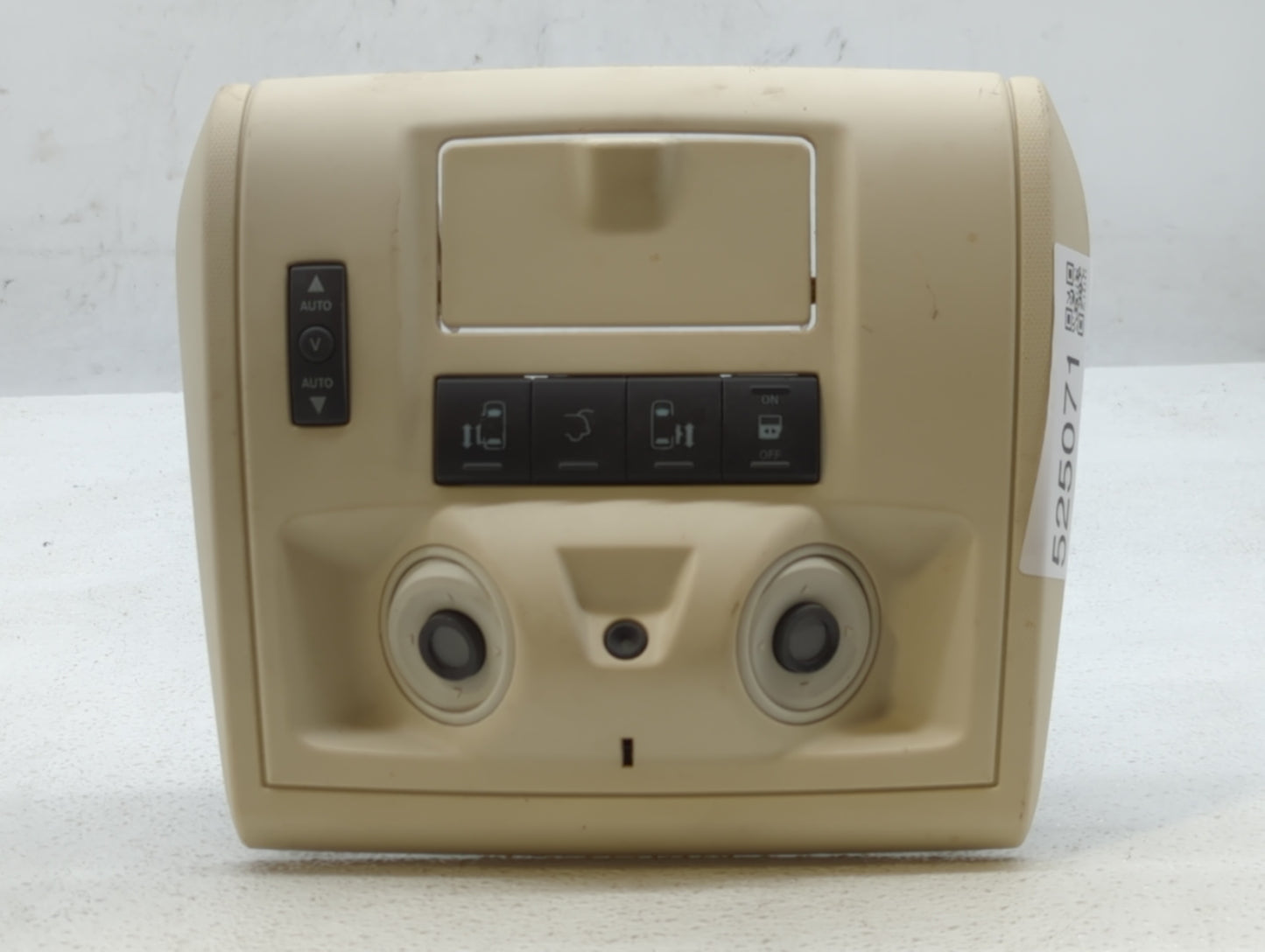 2008 Chrysler Town & Country Overhead Roof Console - Oemusedautoparts1.com