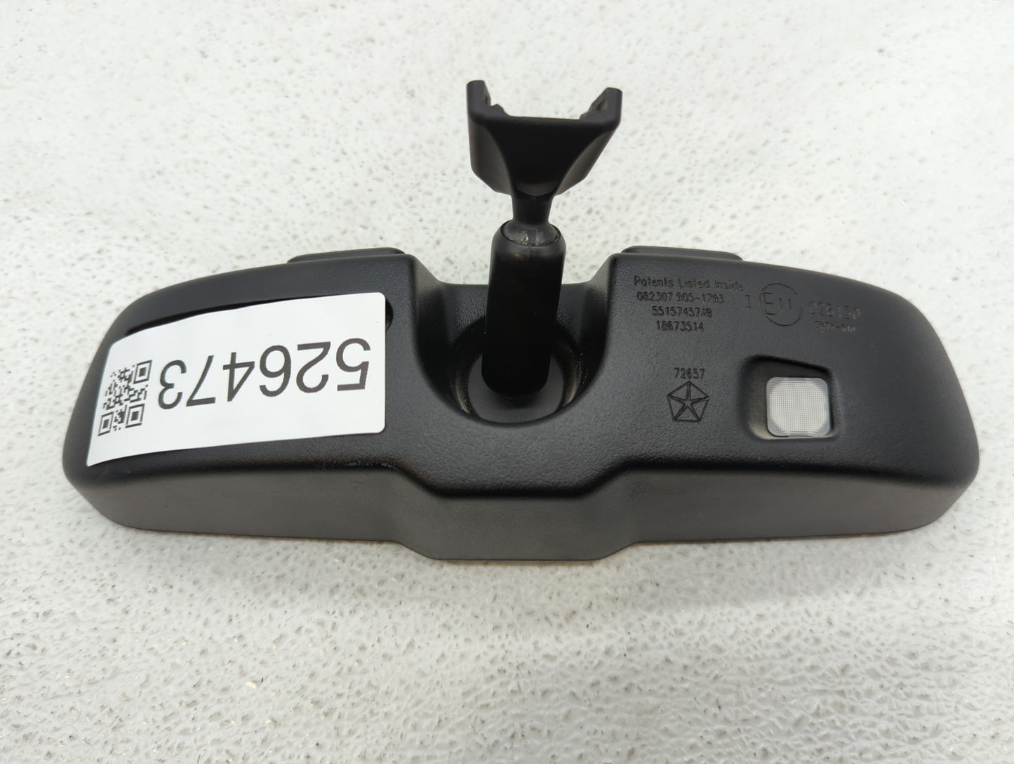 2008 Chrysler Town & Country Interior Rear View Mirror Replacement OEM P/N:E11026130 Fits OEM Used Auto Parts - Oemusedautop