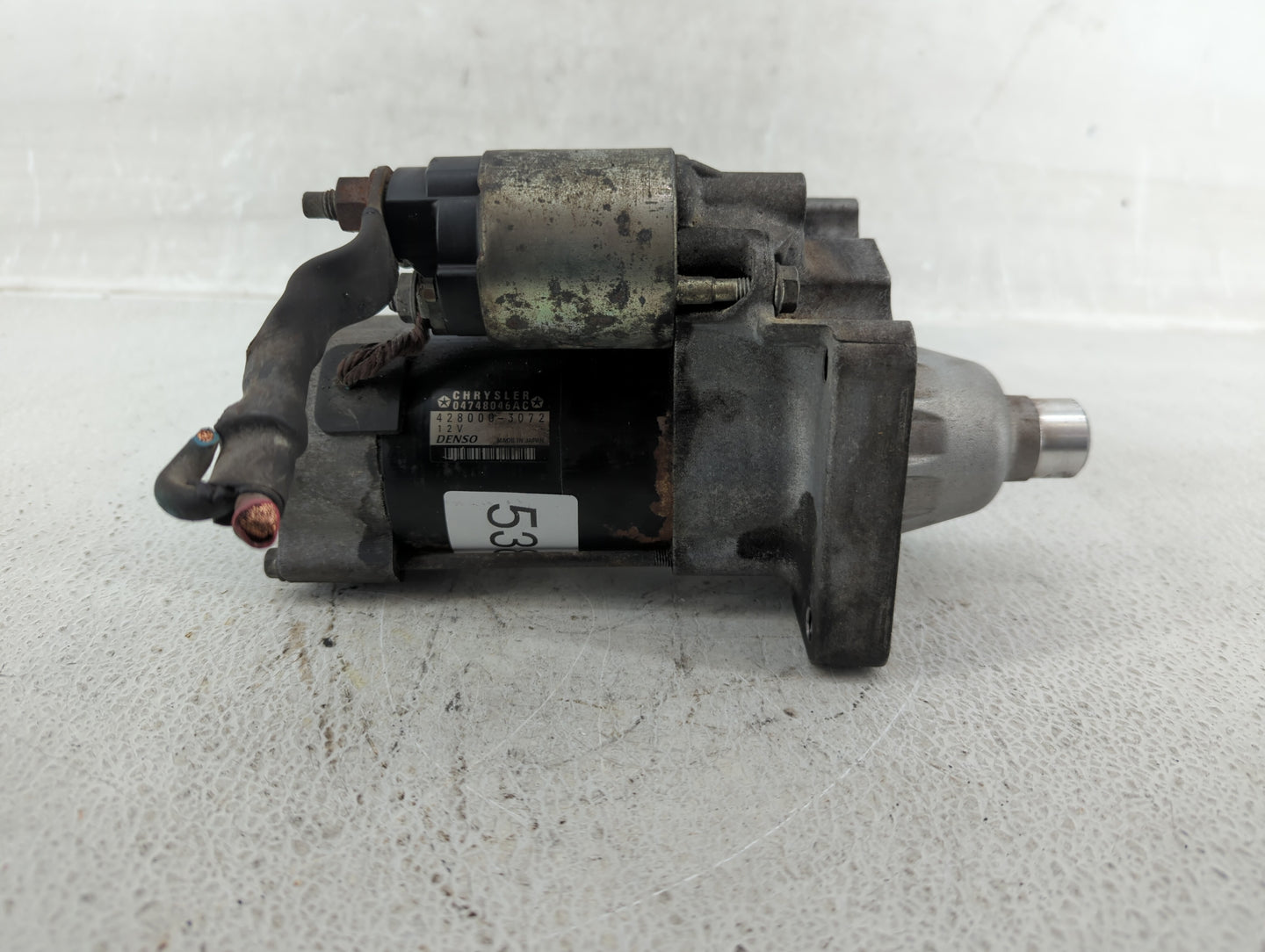 2006-2010 Chrysler Town & Country Car Starter Motor Solenoid OEM P/N:428000-3072 04748046AC Fits Fits 2006 2007 2008 2009 20