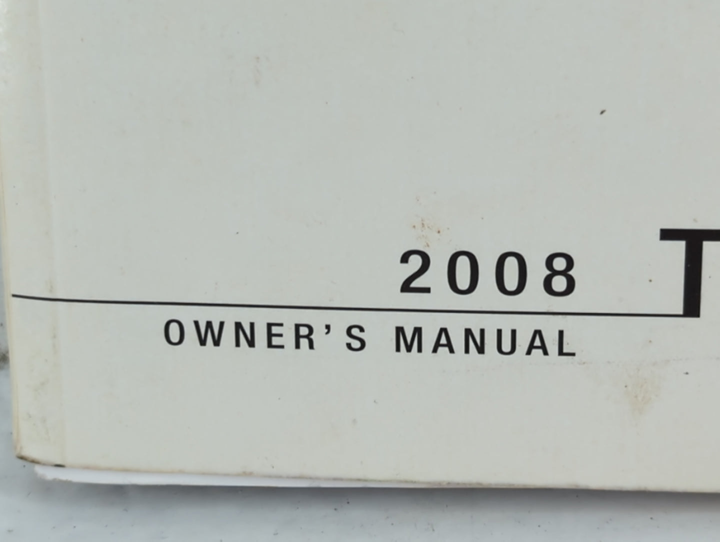 2008 Chrysler Town & Country Owners Manual Book Guide P/N:81-026-0817 OEM Used Auto Parts - Oemusedautoparts1.com