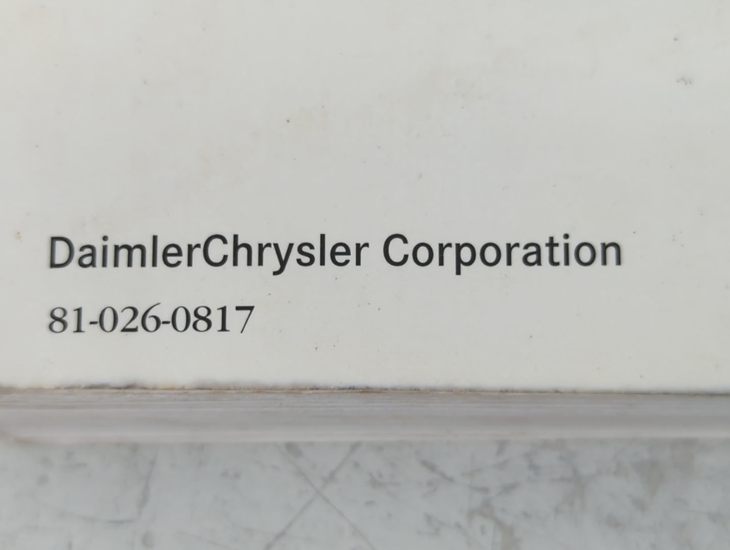 2008 Chrysler Town & Country Owners Manual Book Guide P/N:81-026-0817 OEM Used Auto Parts - Oemusedautoparts1.com