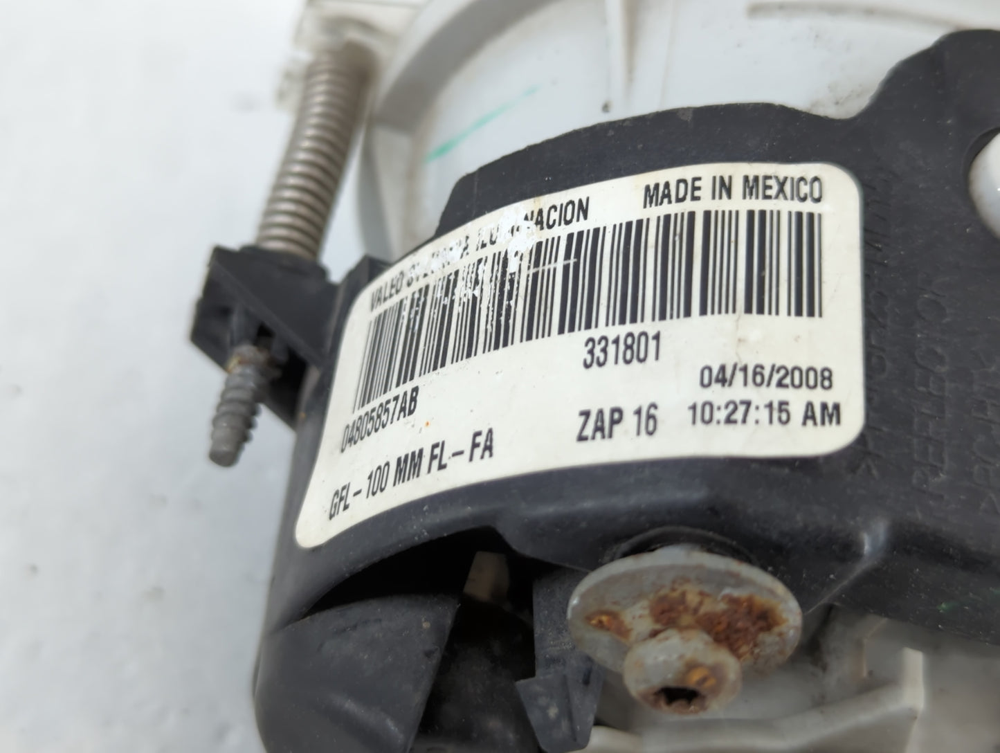 2005-2009 Chrysler Town & Country Driver Left Oem Fog Light Lamp - Oemusedautoparts1.com