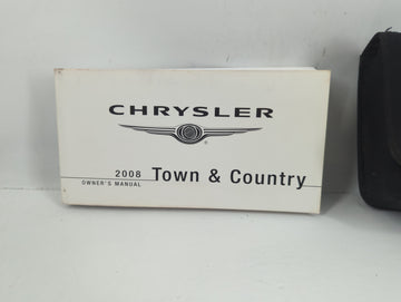 2008 Chrysler Town & Country Owners Manual Book Guide P/N:81-026-0817 OEM Used Auto Parts