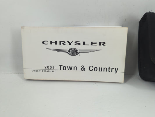 2008 Chrysler Town & Country Owners Manual Book Guide P/N:81-026-0817 OEM Used Auto Parts