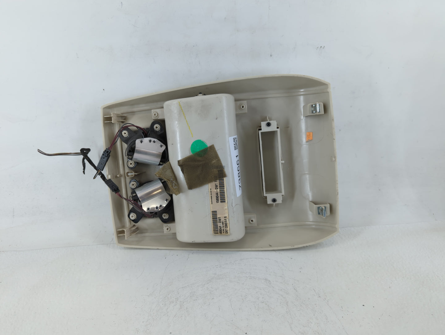 2008 Chrysler Town & Country Overhead Roof Console - Oemusedautoparts1.com