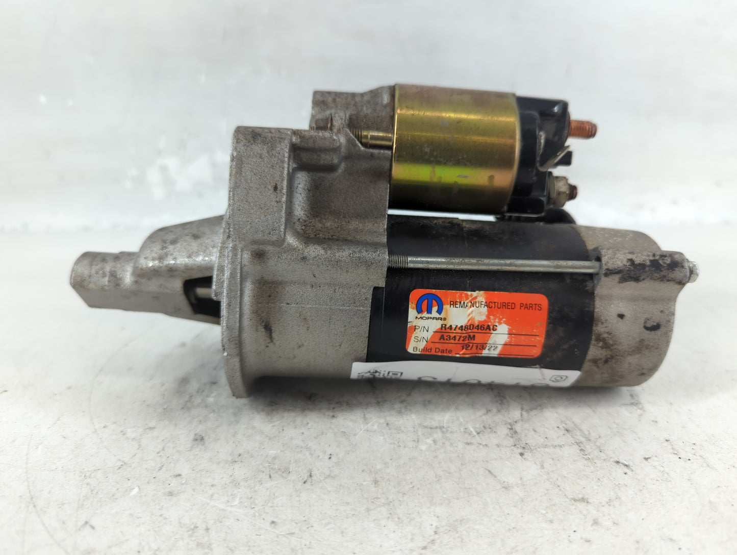 2006-2010 Chrysler Town & Country Car Starter Motor Solenoid OEM P/N:R4748046AC Fits Fits 2006 2007 2008 2009 2010 OEM Used 