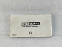 2008 Chrysler Town & Country Owners Manual Book Guide OEM Used Auto Parts - Oemusedautoparts1.com