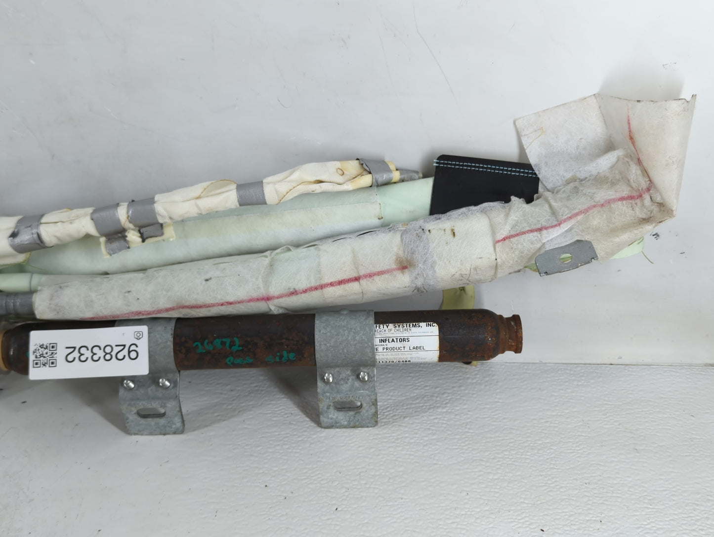 2008-2009 Chrysler Town & Country Passenger Curtain Air Bag Oem - Oemusedautoparts1.com