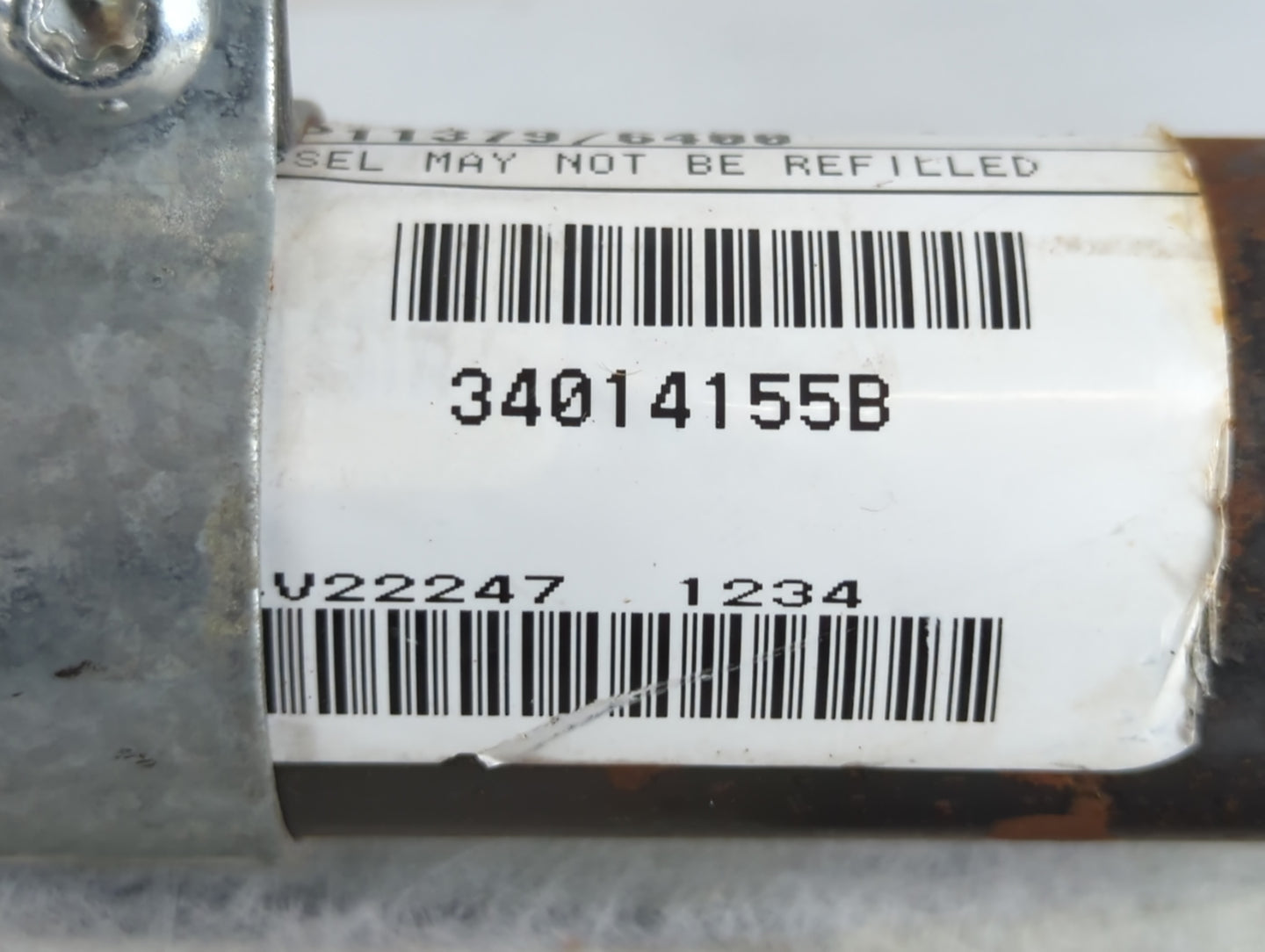 2008-2009 Chrysler Town & Country Passenger Curtain Air Bag Oem - Oemusedautoparts1.com